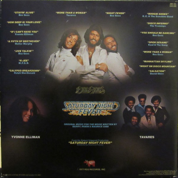 Various : Saturday Night Fever (The Original Movie Sound Track) (2xLP, Album, Comp, Ter)
