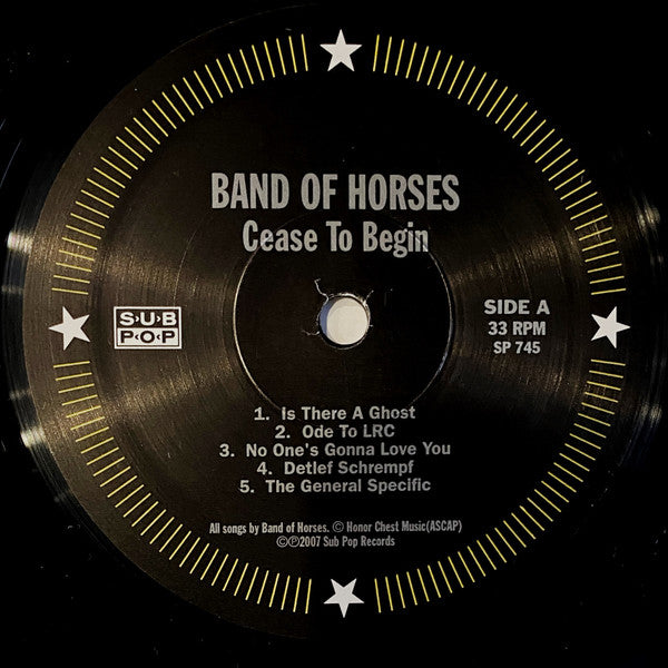 Band Of Horses : Cease To Begin (LP, Album)