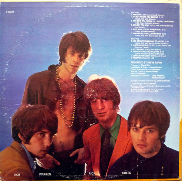 The Grassroots* : Feelings (LP, Album, Mon)