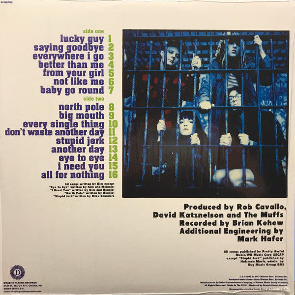 The Muffs : The Muffs (LP, Album, Ltd, RE, 180)
