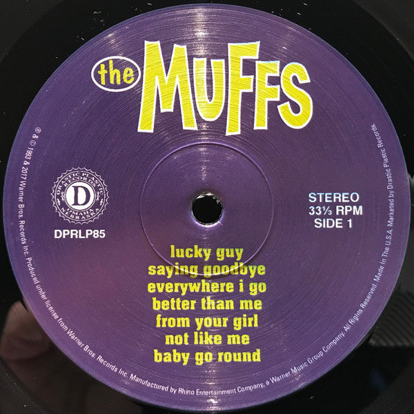 The Muffs : The Muffs (LP, Album, Ltd, RE, 180)