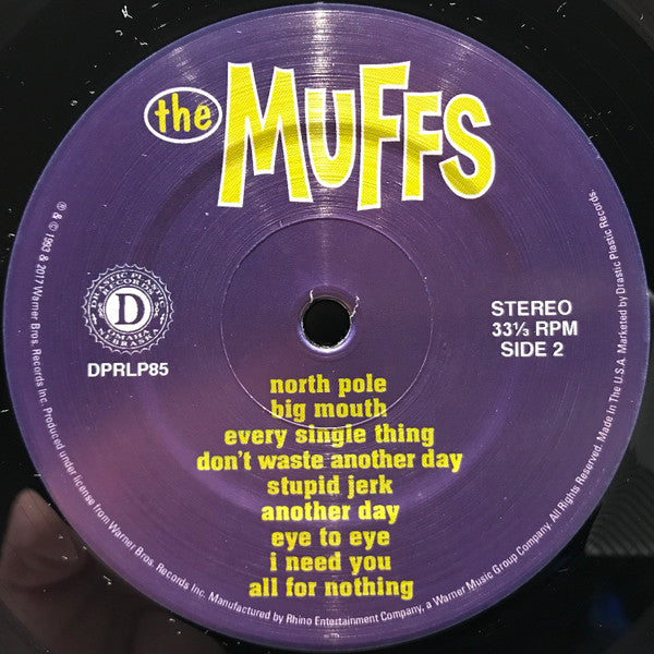 The Muffs : The Muffs (LP, Album, Ltd, RE, 180)