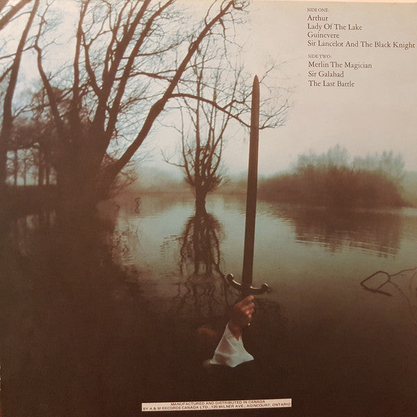Rick Wakeman : The Myths And Legends Of King Arthur And The Knights Of The Round Table (LP, Album, Gat)