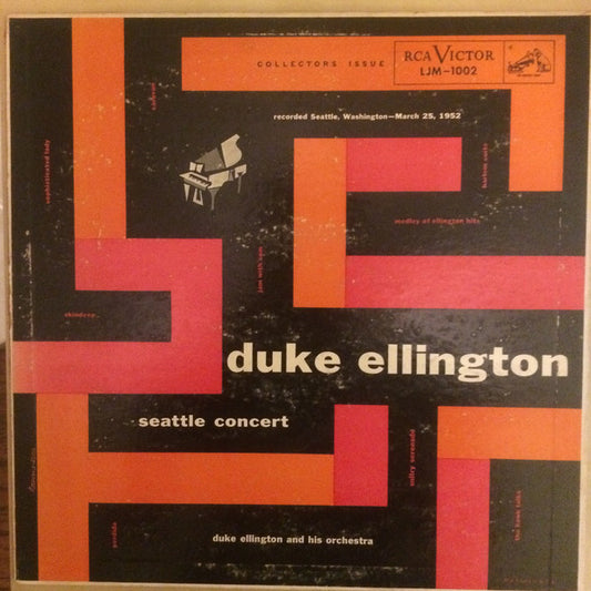 Duke Ellington & His Orchestra* : Seattle Concert (LP, Album, Gat)