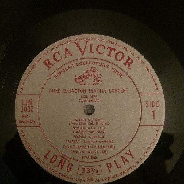 Duke Ellington & His Orchestra* : Seattle Concert (LP, Album, Gat)