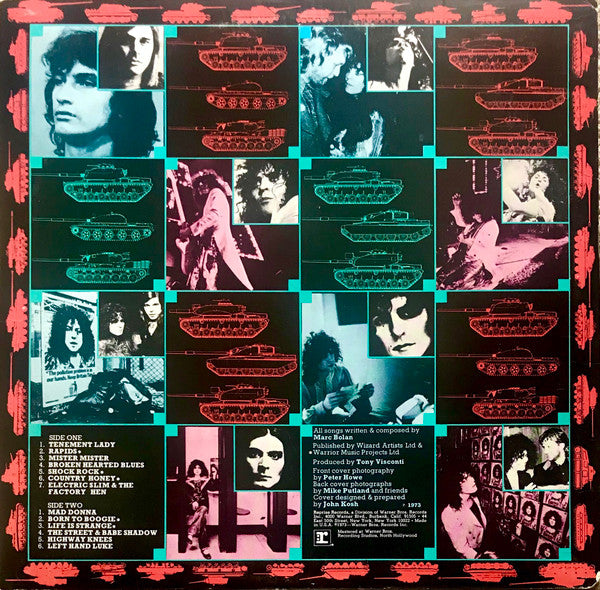 T. Rex : Tanx (LP, Album, San)