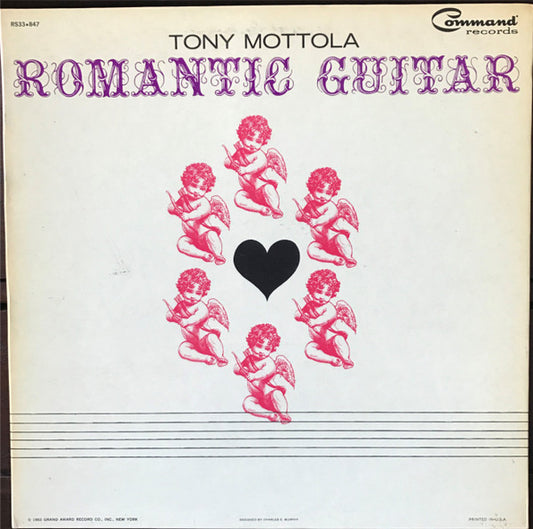 Tony Mottola : Romantic Guitar (LP, Album, Mono, Gat)