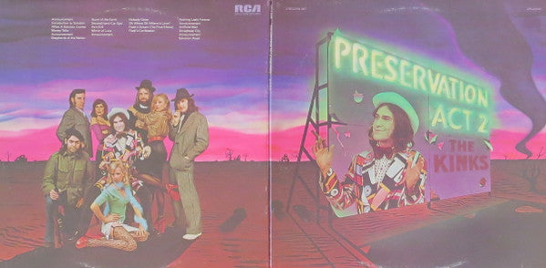 The Kinks : Preservation Act 2 (2xLP, Album, Ind)