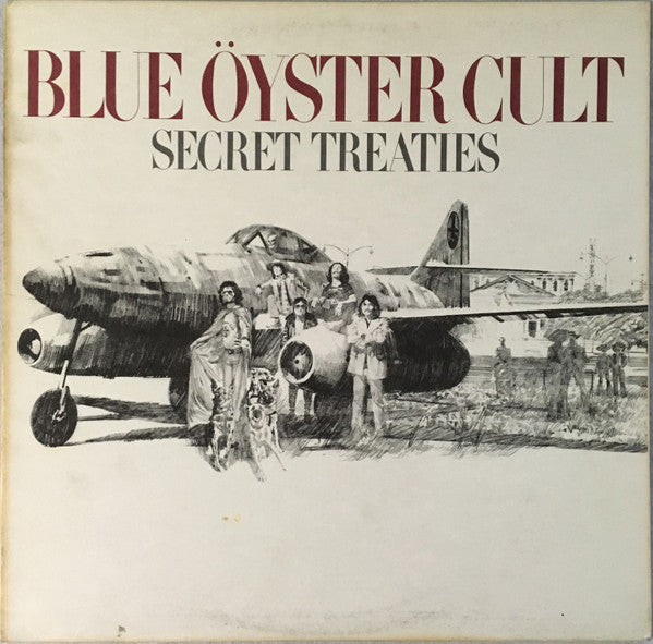 Blue Öyster Cult : Secret Treaties (LP, Album, RE, Ter)