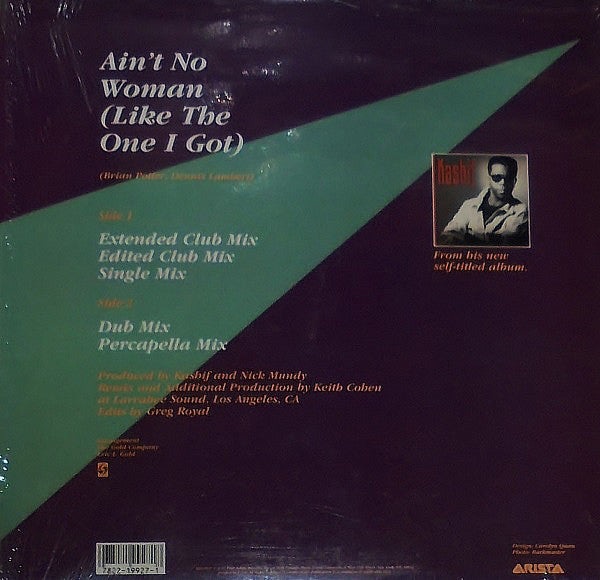 Kashif : Ain't No Woman (Like The One I Got) (Remix) (12")