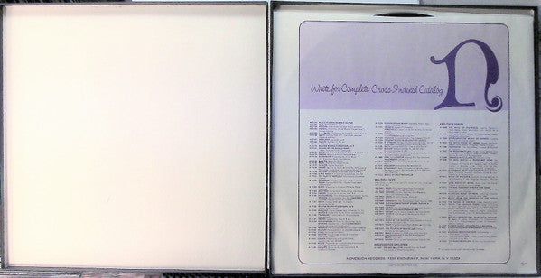 Paul Beaver & Bernard L. Krause* : The Nonesuch Guide To Electronic Music (2xLP + Box)