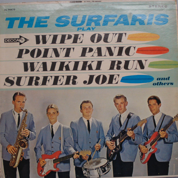 The Surfaris : Play (LP, Album, Pin)