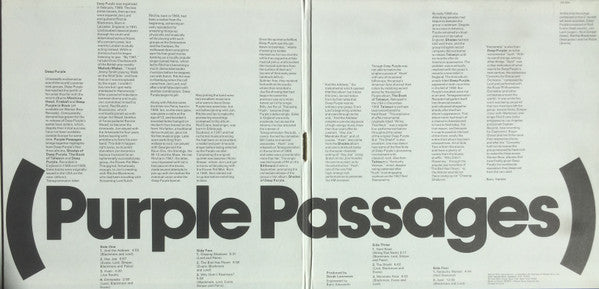 Deep Purple : Purple Passages (2xLP, Comp)