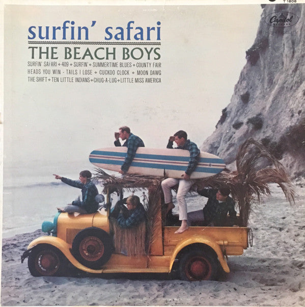 The Beach Boys : Surfin' Safari (LP, Album, Mono, Los)