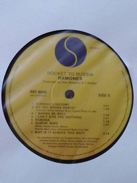 Ramones : Rocket To Russia (LP, Album, RE, RM, 180)