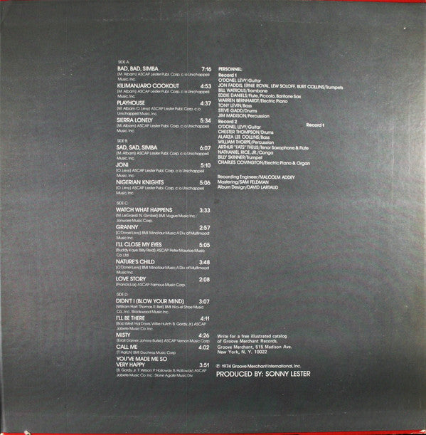 O'Donel Levy : Hands Of Fire (2xLP, Comp)