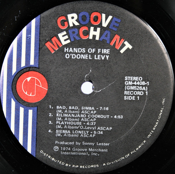 O'Donel Levy : Hands Of Fire (2xLP, Comp)