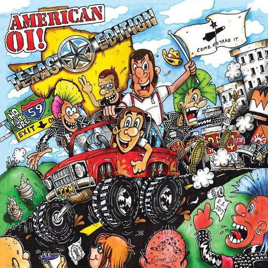 Various : American Oi! - Texas Edition (LP, Comp)