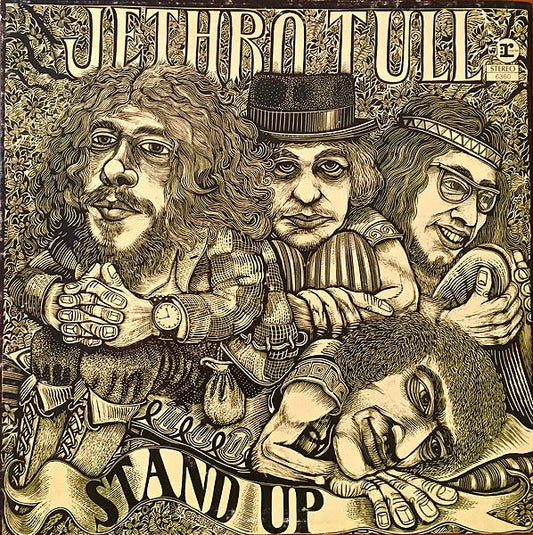 Jethro Tull : Stand Up (LP, Album, RP, San)