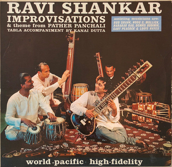 Ravi Shankar : Improvisations & Theme From Panther Panchali (LP)