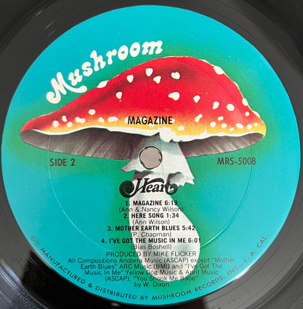 Heart : Magazine (LP, Album, RE, San)