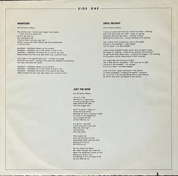 Heart : Magazine (LP, Album, RE, San)