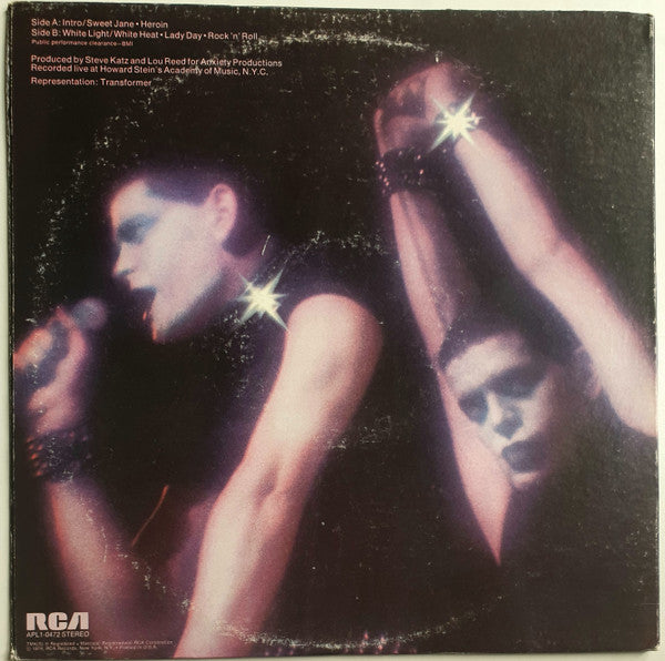 Lou Reed : Rock N Roll Animal (LP, Album, Ind)