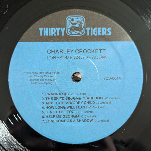 Charley Crockett : Lonesome As A Shadow (LP, Album, 180)