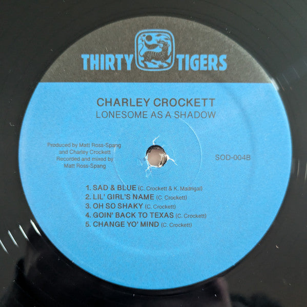 Charley Crockett : Lonesome As A Shadow (LP, Album, 180)