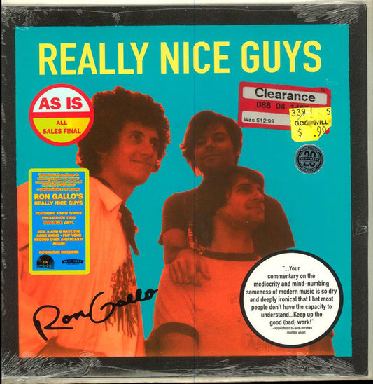 Ron Gallo : Really Nice Guys (12", EP, Ora)