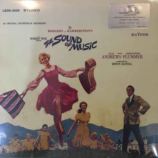 Rodgers And Hammerstein* / Julie Andrews, Christopher Plummer, Irwin Kostal : The Sound Of Music (An Original Soundtrack Recording) (LP, Album, RE)