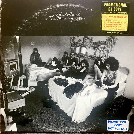 The J. Geils Band : The Morning After (LP, Album, Promo)
