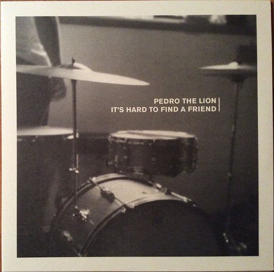 Pedro The Lion : It's Hard To Find A Friend (LP, Album, RE, RM)
