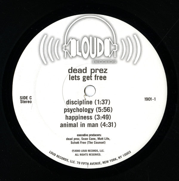 Dead Prez : Lets Get Free (2xLP, Album)