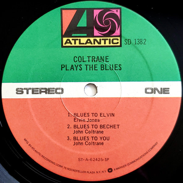 John Coltrane : Coltrane Plays The Blues (LP, Album, RE, Spe)