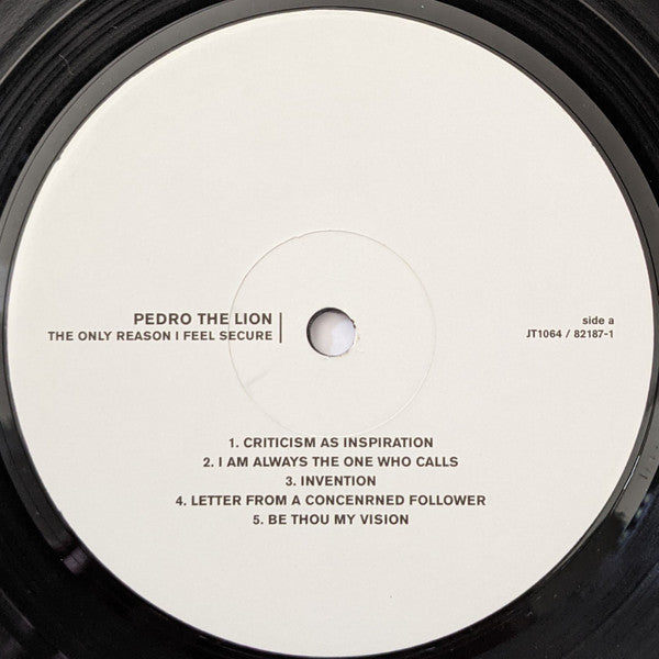 Pedro The Lion : The Only Reason I Feel Secure (12", EP, RE, RM)