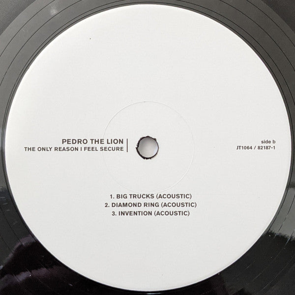 Pedro The Lion : The Only Reason I Feel Secure (12", EP, RE, RM)