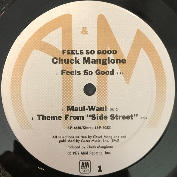 Chuck Mangione : Feels So Good (LP, Album, Mon)