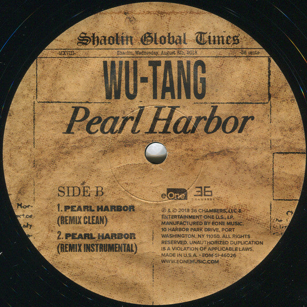 Wu-Tang* : Pearl Harbor (12", Dlx)