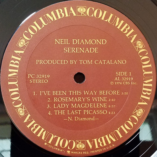 Neil Diamond : Serenade (LP, Album, Ter)