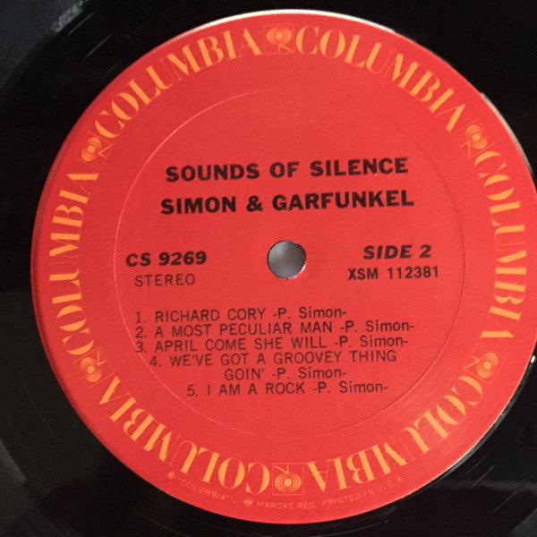 Simon & Garfunkel : Sounds Of Silence (LP, Album, RE, Ter)