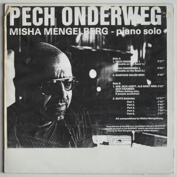 Misha Mengelberg : Pech Onderweg (LP, Album)