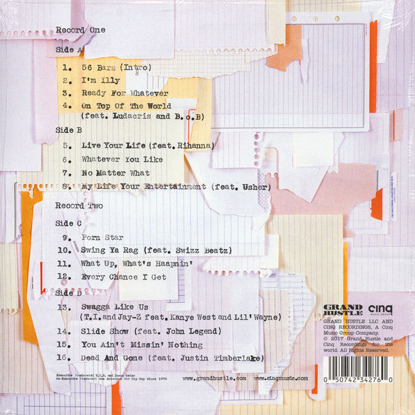 T.I. : Paper Trail (2xLP, Album, RE)