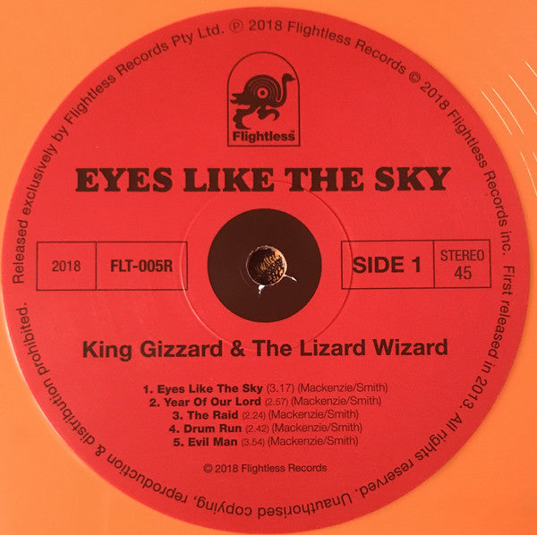 King Gizzard And The Lizard Wizard : Eyes Like The Sky (LP, Album, RE, Ora)