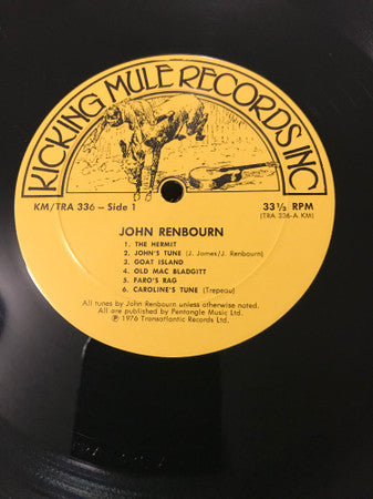 John Renbourn : The Hermit (LP, Album)