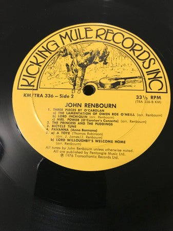 John Renbourn : The Hermit (LP, Album)