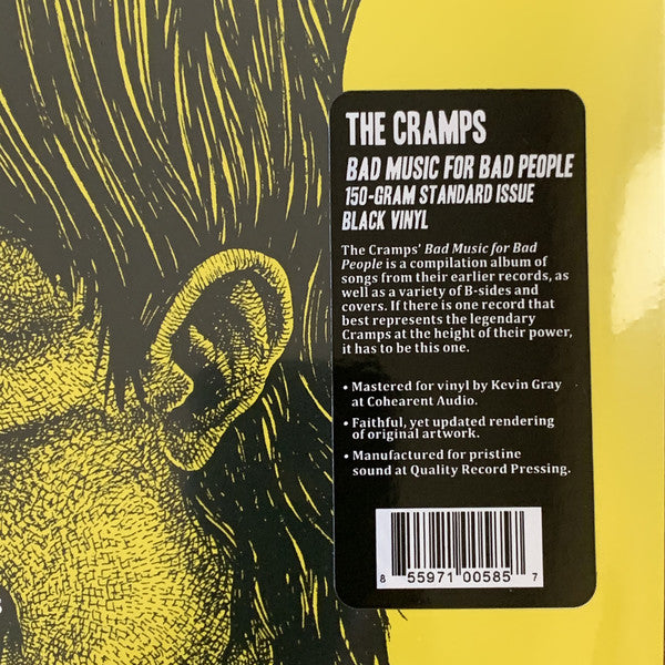 The Cramps : Bad Music For Bad People (LP, Comp, RE, 150)