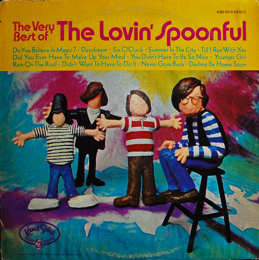 The Lovin' Spoonful : The Very Best Of The Lovin' Spoonful (LP, Comp, RE)