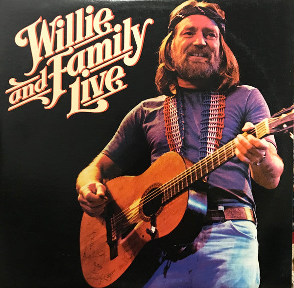 Willie Nelson : Willie And Family Live (2xLP, Album, Ter)