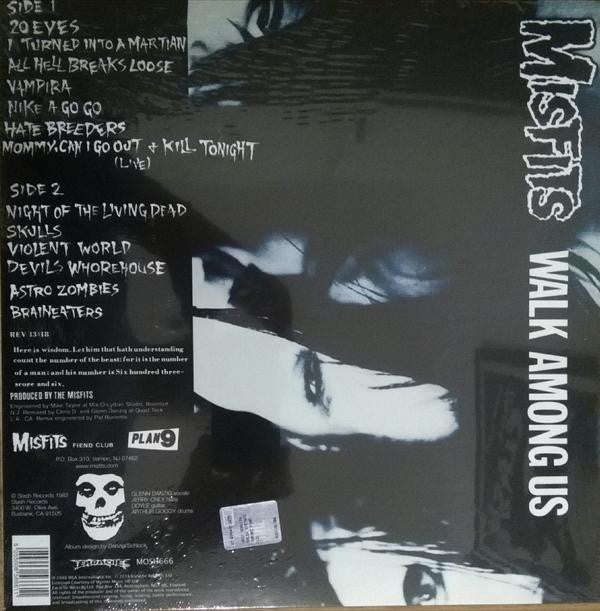 Misfits : Walk Among Us (LP, Album, RE, 180)